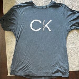 Calvin Klein Gray Short Sleeve Tee